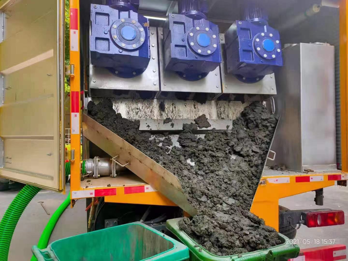 祁连化粪池清掏城市维护站-泥浆净化干湿分离处理